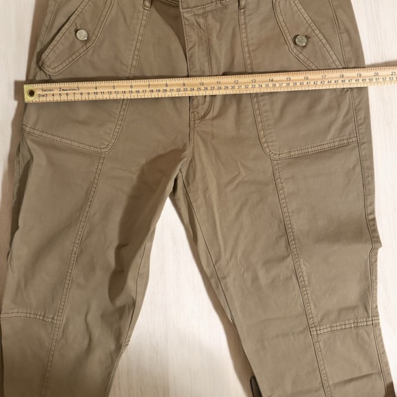 NWT WHBM High Rise Pret-A-Jet Slim Ankle Pants, Toasted Hazelnut Size 12L - Picture 7 of 9